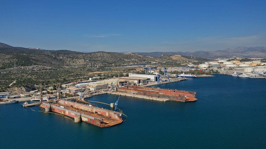 Ναυπηγεία Ελευσίνας: Θα επισκευάζουν περί τα 200 εμπορικά πλοία το χρόνο
