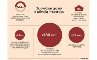 Το μερίδιό της στην Grivalia έναντι 180 εκατ. πούλησε η Eurobank